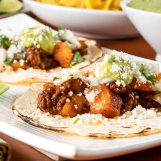 Chorizo and Potato Tacos