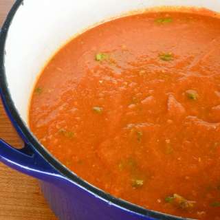 Roasted Tomato and Bell Pepper Marinara