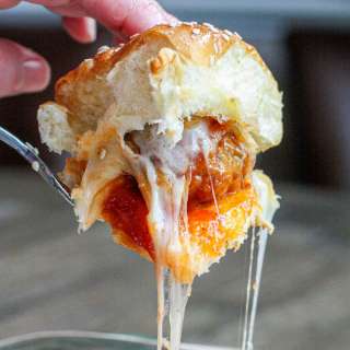 Easy BBQ Meatball Sliders