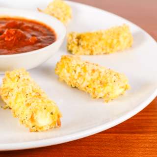 Baked Mozzarella Sticks