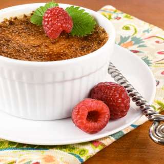 Raspberry Crème Brûlée