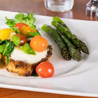Crispy Chicken Florentine with Mozzarella