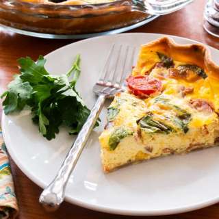 BLT Quiche