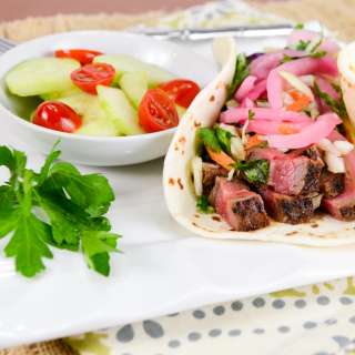 Asian Steak Tacos