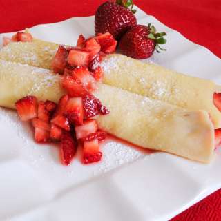 Strawberry Crepes