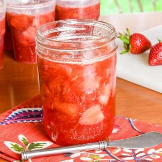 Strawberry Rhubarb Freezer Jam