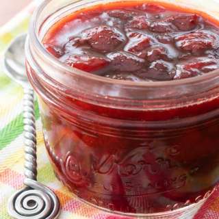 Skillet Strawberry Peach Pepper Jam