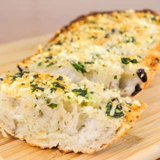 Kalamata Olive Garlic Bread