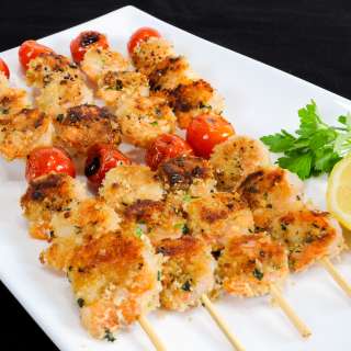 Mediterranean Grilled Shrimp Kebabs