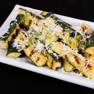 Zucchini with Lime and Cotija Cheese