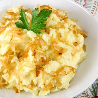 Caramelized Onion Mashed Potatoes