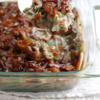 Healthy Green Bean Casserole (Vegan & Paleo)