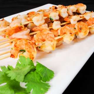 Orange-Ginger Shrimp Skewers