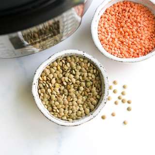 Instant Pot Lentils (in 9 minutes or less!)
