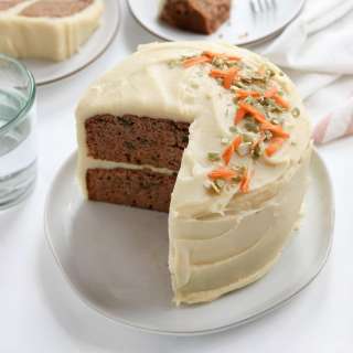 Healthy Carrot Cake (Gluten-Free!)