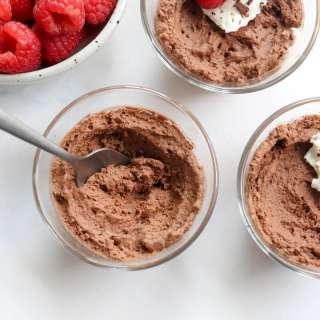 Chocolate Aquafaba Mousse (Vegan!)