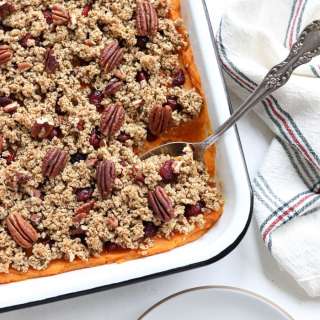 Sweet Potato Casserole with Pecans