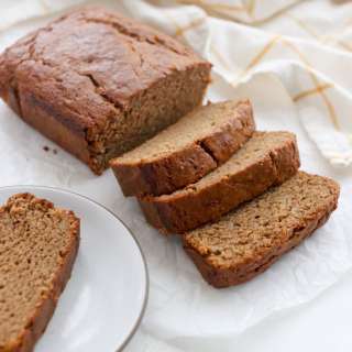 Vegan Banana Bread (Gluten-free & Oil-Free)