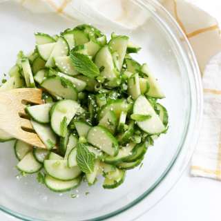 Asian Cucumber Salad (Addictive!)
