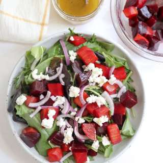 Favorite Beet Salad with Apple Cider Dressing