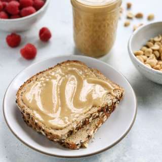 Homemade Peanut Butter (No Oil!)