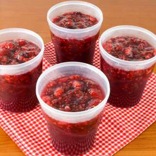 Raspberry Freezer Jam