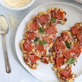 Cauliflower Steak Pizza