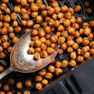 Air Fryer Chickpeas
