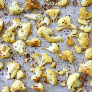 Easy Roasted Cauliflower