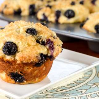 Blueberry Sour Cream Muffins