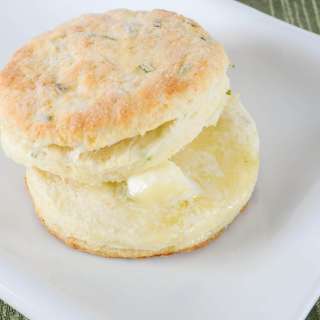 Flaky Buttermilk and Chive Biscuits