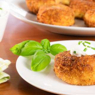 Cheesy Potato Croquettes