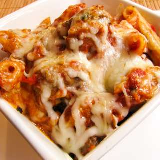 Baked Penne with Meatballs