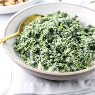 Vegan Creamed Spinach