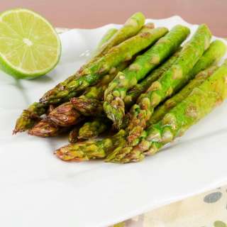 Asparagus with Garlic and Lime