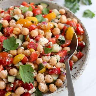 Mediterranean Chickpea Salad