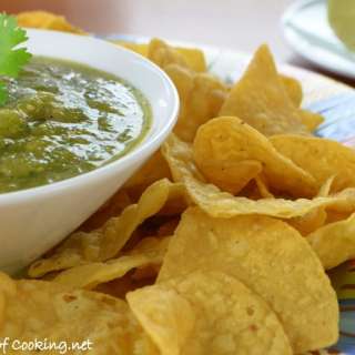 Roasted Hatch Chile Salsa Verde