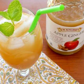 Apple-Ginger Sparkler