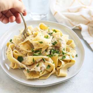 Cauliflower Alfredo (Vegan & Nut-free)