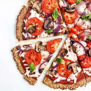 Vegan Cauliflower Pizza Crust