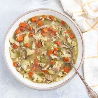Leftover Turkey Soup