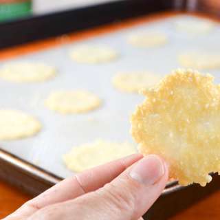 Mini Parmesan Crisps