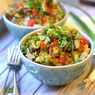 Quinoa & Vegetable Teriyaki Bowls (Vegan)