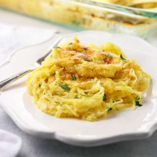 Cheesy Spaghetti Squash Casserole