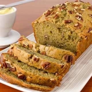 Yogurt Zucchini Bread with Pecans