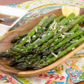 Garlic Browned Butter Roasted Asparagus