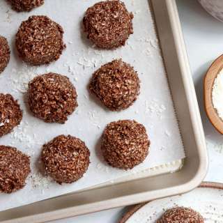 Chocolate Coconut Macaroons