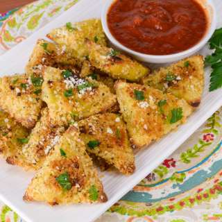 Crispy Baked Ravioli