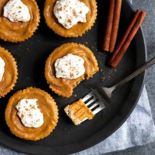 Vegan Pumpkin Tarts (Frozen Dessert!)