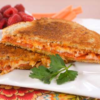 Pepperoni Pizza Grilled Cheese Sandwich